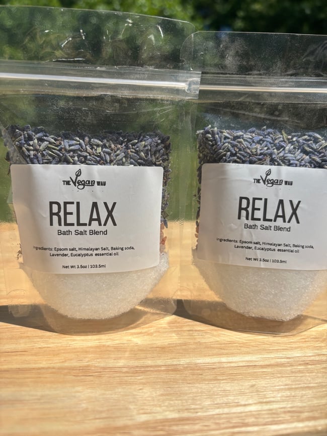 Herbal bath salt