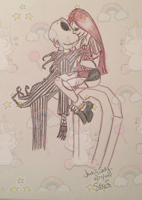 Image of Jack & Sally Character Art