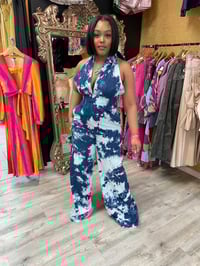 Acid Denim Jumpsuit 