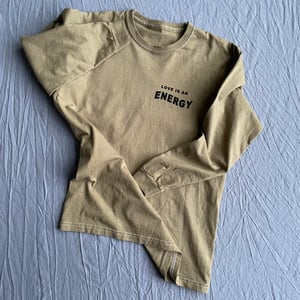 Image of Love Energy Long Sleeve Moss
