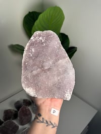Image 4 of XL SELF STANDING COTTON CANDY APOPHYLITE CUT BASES -INDIA-