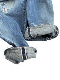 Image 4 of Hysteric Glamour Studded Pocket Repair Selvedge Denim - 35