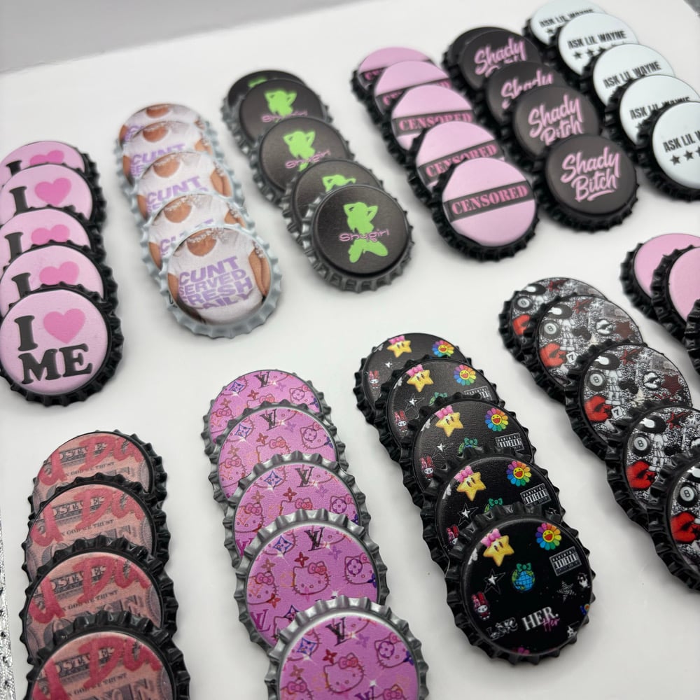 Image of Assorted Bottle Cap Mix