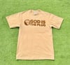 GOD IS THE PLUG LOGO TEE (BROWN)