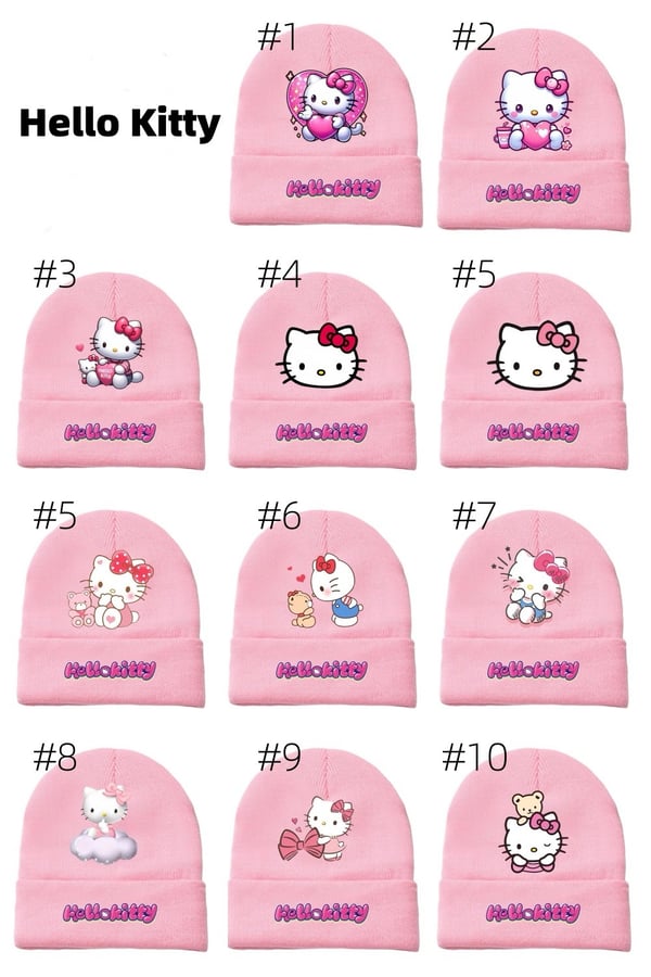 Image of Hello kitty beanies 