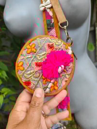 Image 6 of Jaz mini cross body bag - Tan