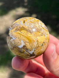 Image 7 of Ocean Jasper Druzy Sphere #2830