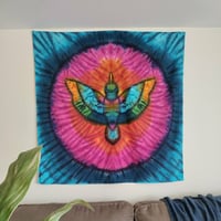Large Hummingbird tapestry 