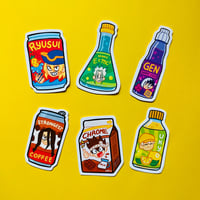 Image 2 of Dr Stone Drink Sticker Set