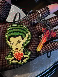 Image 1 of Monsterbilly Queen PVC Keychain 