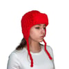 Puffy Hat Red