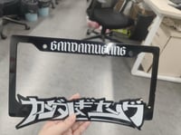 Image 1 of Pre order arylic license plate 