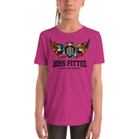 Image 3 of Colorful Logo Youth Short Sleeve T-Shirt