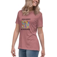 Image 7 of Women's Relaxed T-Shirt, Spread Kindness Like WildflowersTee