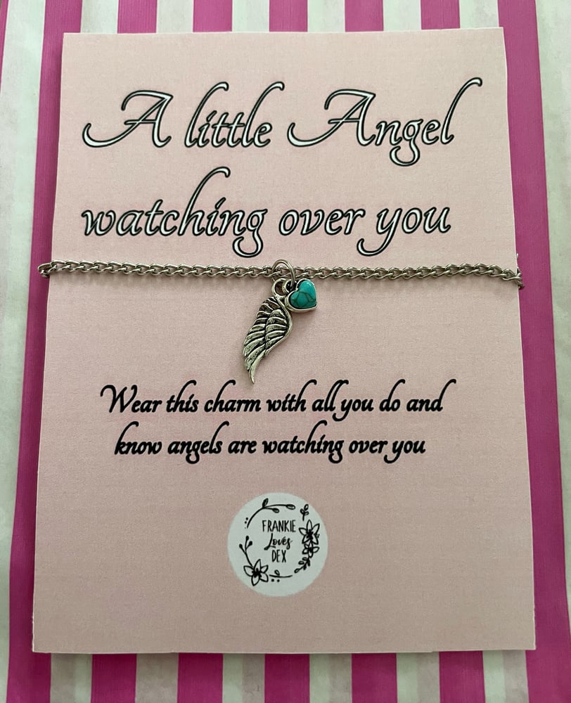 Image of Angel Watching Over you - bracelet, anklet or necklace 