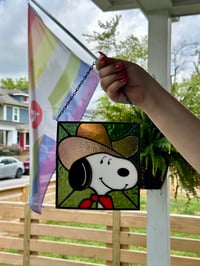 Image 2 of BEAGLE AT THE RODEO (Made to Order)