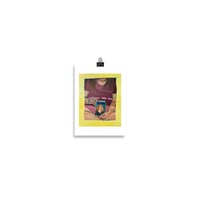 Image 3 of "I love you, little fat girl" print