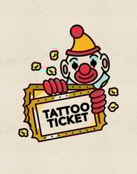 Image 1 of TATTOO TICKET