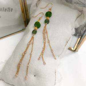 Image of BOUCLES D'OREILLES LILAS