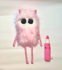 Cupcake and Hot Pinky the Pencil Crayon