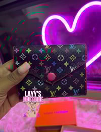 Multicolor LV Wallet