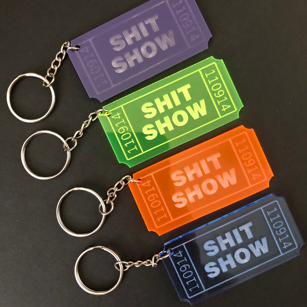 Shit Show - Keychain | Mood Poison