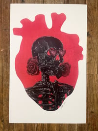 LUV U 2 DEATH Fine Art Print