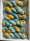 OOAK - Aqua & Gold