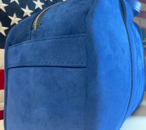 Image of Nogaro blue akantara duffle and tool roll