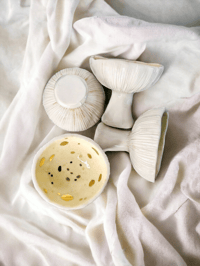 Image 5 of Porcelain mushroom trinket dish