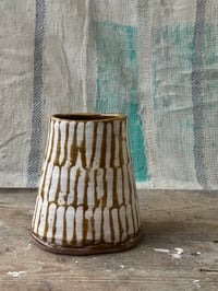 Image 3 of Tall amber vase 