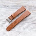 Golden Brown Pigskin In 40’s Style - Stitchless