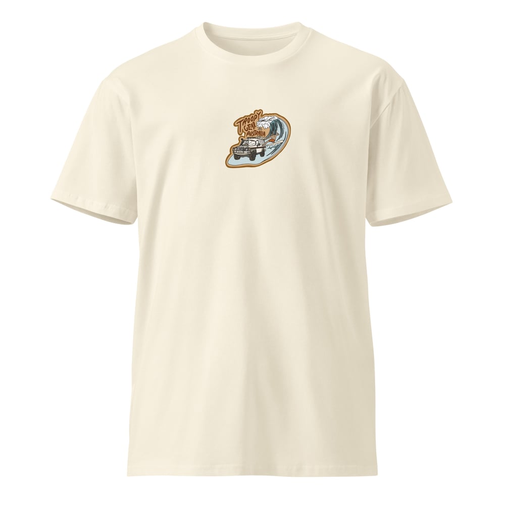 Image of Troopy Gear Australia Surfer Unisex Premium T-shirt