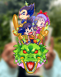 Image 1 of Faux Tatouage DRAGON BALL