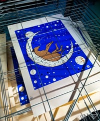 Image 4 of “Sweet dreams are made of cheezzzzzzz“  glow in the dark print 