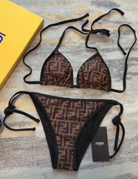 Fen Bikini - Brown and Black