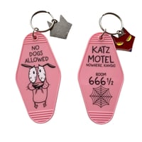 Image 1 of Katz Motel Courage Keychain