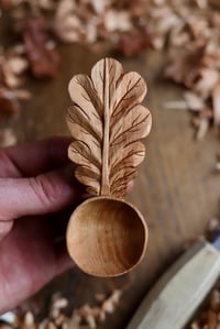 Image 4 of Oak Leaf~   Coffee Scoop 