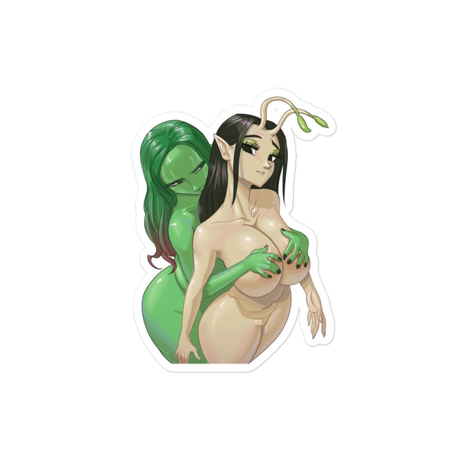 Gamora and Mantis Sticker