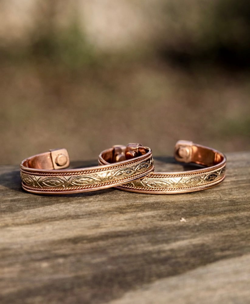 Image of Magnetic Copper Bangle #3