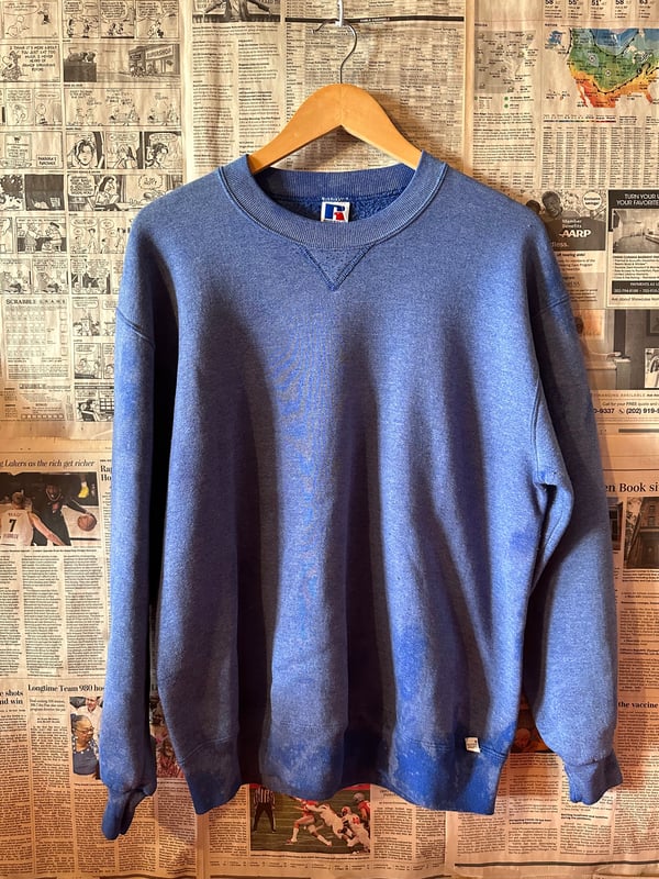 Image of X-Large Russell GNT Crewneck Sweatshirt