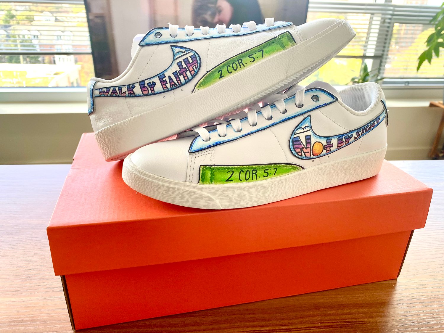 Image of Custom Hand Painted Shoes 