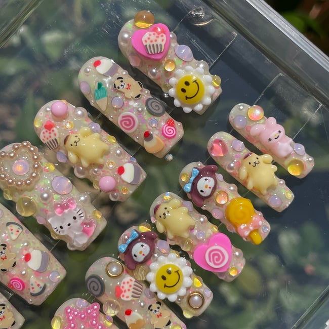 "Pompompurin Party" Long Square, 20pcs+