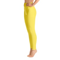Image 4 of PARIS DAISY YOGA LEGGINGS 
