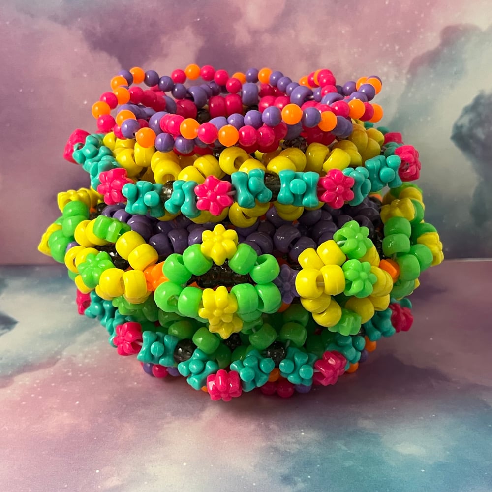 Image of Skittles Inspired Epic Kandi Cuff