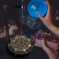 Image 4 of Wood Pendulum Display Jewelry Witch Display Storage Stand Crystal Display Shelf Stand for Bedroom Li