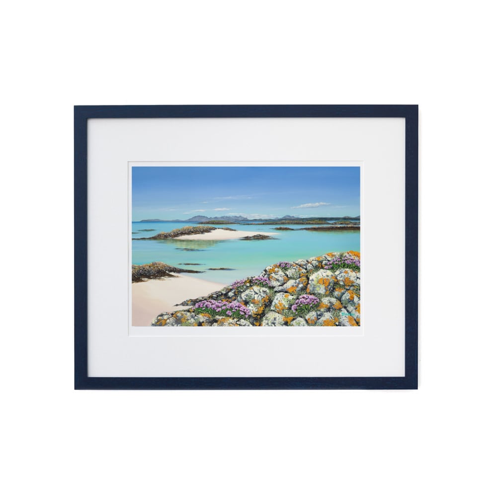 Image of Island peace Arisaig Skye print