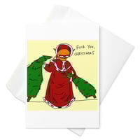 Image 2 of Greeting card f u xmas