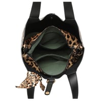 Image 3 of  Leopard print bag With tie detail