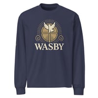 Image 1 of WASBY® Premium Heavyweight Christian Long Sleeve Shirt | Organic Faithwear